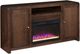 aspenhome® Cooper Dark Cocoa 66" Fireplace Console-0