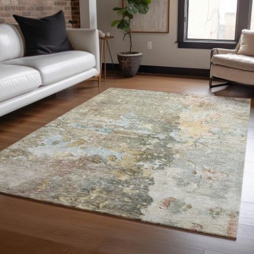 Dalyn™ Rug Company Ravenna RN3 Brown 5'x8' Area Rug-4