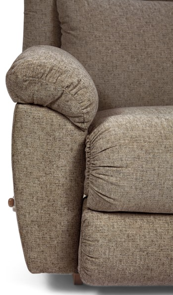 La-Z-Boy® Joel Cocoa Manual Rocking Recliner | Dewey Furniture