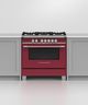 Fisher & Paykel 36" Red Pro Style Natural Gas Range-3