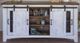 International Furniture Direct Pueblo White 80" Stackable TV Stand-0