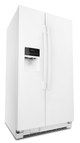 Amana® 24 Cu. Ft. Side-by-Side Refrigerator-White-1