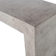 Moe's Home Collection Lazarus Dark Grey Concrete Outdoor Bench-4