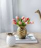 A & B Home Gold Pineapple Vase-3