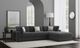 Coaster® Serene 4-Piece Charcoal Sectional-1