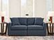 Signature Design by Ashley® Modmax 2-Piece Ink Small Spaced Sectional Sofa-2