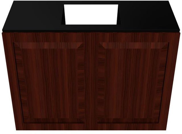 Vent-A-Hood® 36" Black Tilt-Out Wall Mounted Range Hood-0