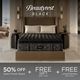 Beautyrest Black® Series 4 Pocketed Coil® 17.5" Firm Summit Pillow Top King Mattress-0