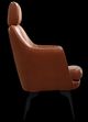 Mazin Furniture Olinda Chocolate Brown Accent Chair-2