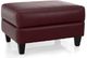 Decor-Rest®  3A1 Red Leather Storage Ottoman-0