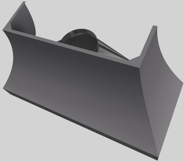 Vent-A-Hood® Designer Series 60" Gunsmoke Wall Mounted Range Hood-3