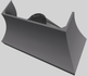 Vent-A-Hood® Designer Series 60" Gunsmoke Wall Mounted Range Hood-3