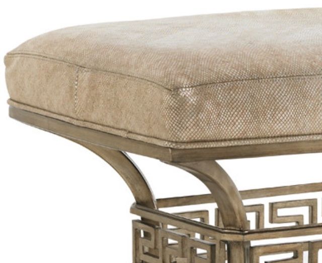 Lexington Home Customizable Tower Place Beldon Leather Ottoman-1
