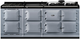 AGA™ Classic R7 210 83" Dove Pro Style Dual Fuel Range-0