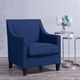 Elements International Erica Heirloom Blue Chair-1
