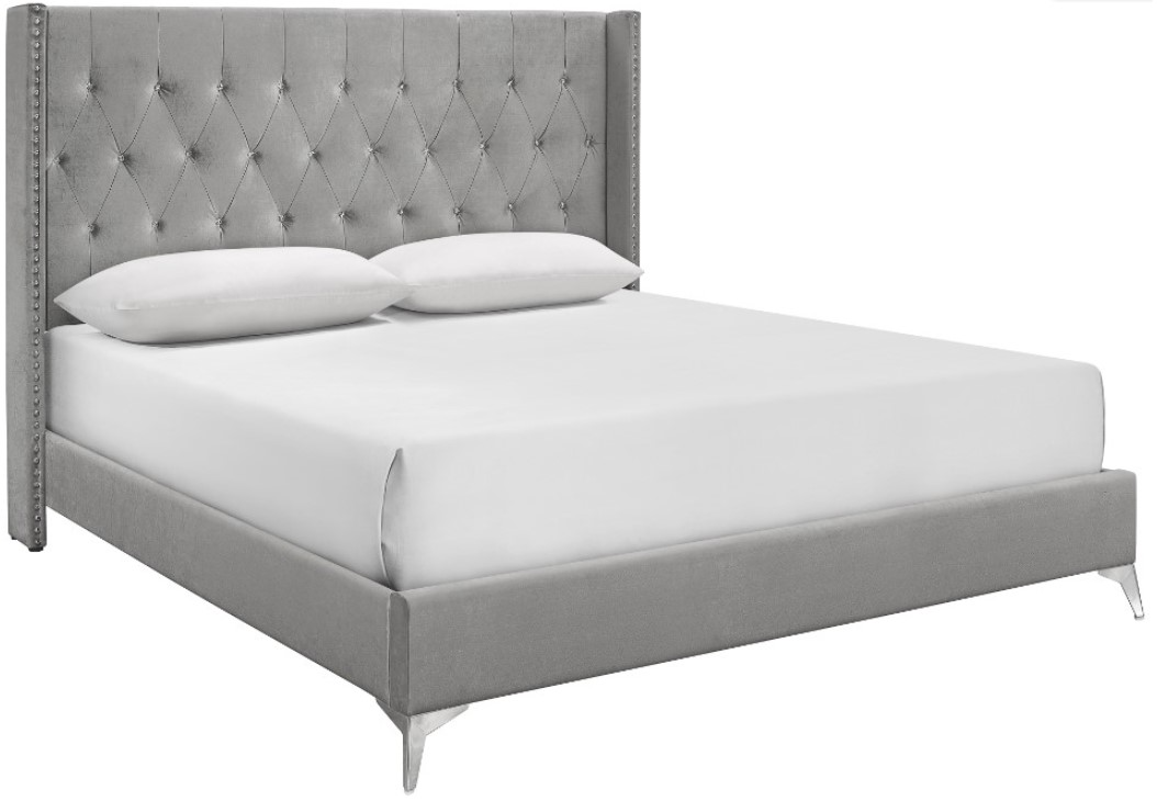 New Classic® Home Furnishings Huxley Gray Full Panel Bed