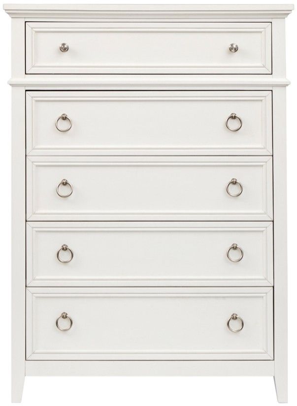 Magnussen Home® Juniper Hill Whisper White Drawer Chest-2