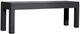 Enclover Chestnut Lux Black Dining Bench-0