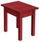 C R Plastic Generation Line Burgundy Rectangular Table-0