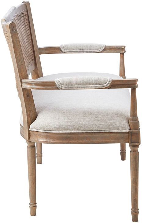 Olliix by Madison Park Beige/Reclaimed Natural Willshire Settee Loveseat-3