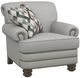 Flexsteel® Bay Bridge Silver Glacier Chair-0