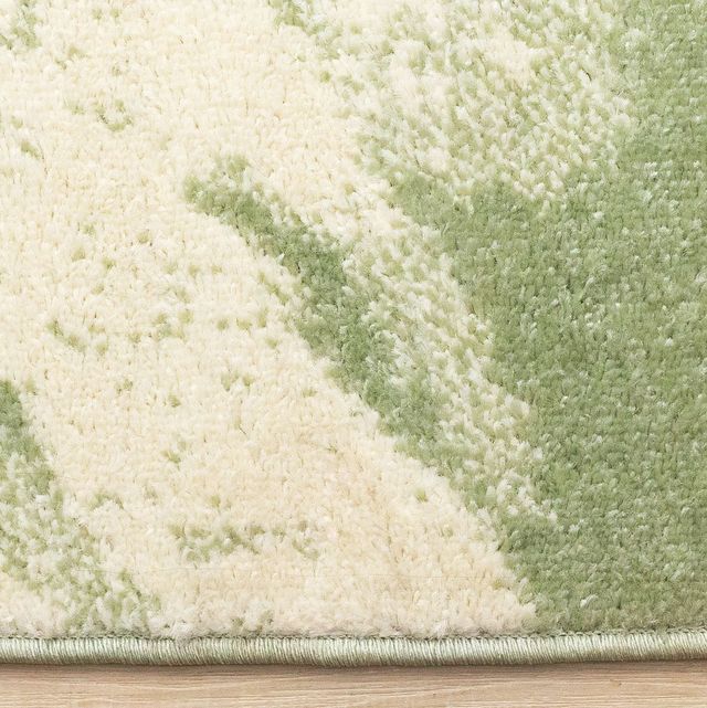 Kalora Interiors Eclipse Cream/Green 5'x8' Area Rug-2