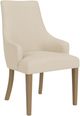 Riverside Furniture Mix-N-Match Chairs 2-Piece Ivory Swoop Arm Upholstered Dining Arm Chair Set-1