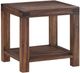 Modus Furniture Meadow Brick Brown Side Table-0