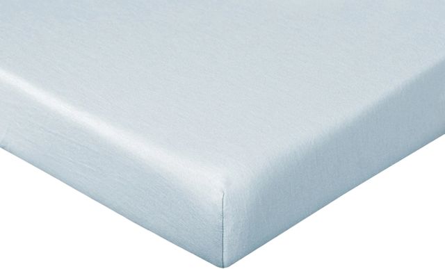 BEDGEAR® Hyper-Wool Performance® Baby Blue Crib Fitted Sheet-1