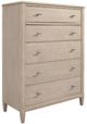 Riverside Furniture Carmella Pebble Oak 5-Drawer Chest-0