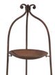 A & B Home Brown 2-Tiered Tray-1