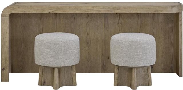 Bernards Pagosa 3-Piece Beige/Dublin Console and Stool Set-2