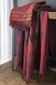 Surya Tenali Eggplant 55"x80" Throw Blanket-3