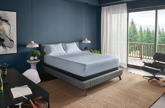 Tempur-Pedic® TEMPUR-Breeze® 2-Piece Sleepy Blue TENCEL™ Lyocell King Pillow Cases-1