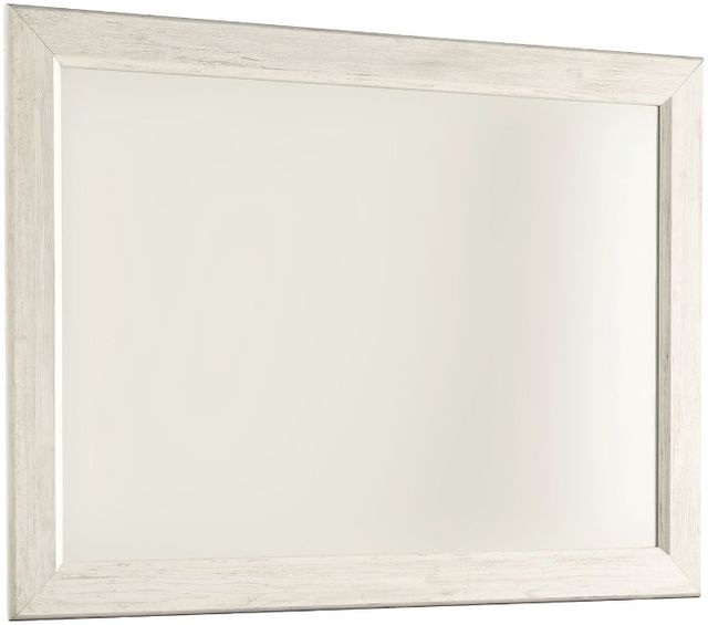 Signature Design by Ashley® Willowton 3-Piece Whitewash Twin Panel Headboard Bed Set-3