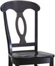 Urban Collections by Yutzy Woodworking Napoleon Black Office Side Chair-1