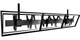 Chief® Professional AV Solutions Black FUSION™ Large Back To Back Ceiling Mount-1