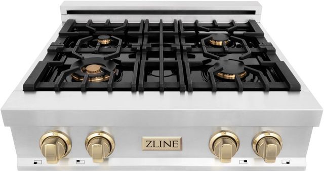 ZLINE Autograph Edition 30" Stainless Steel Gas Rangetop-3