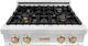 ZLINE Autograph Edition 30" Stainless Steel Gas Rangetop-4