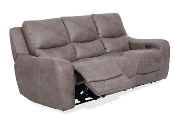 Furniture of America® Demetrius Brown Power Sofa-0