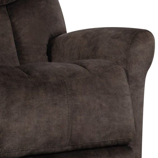 HomeStretch 198 Brown Manual Rocker Recliner-2