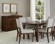 LM Co Home By Vaughan-Bassett Crafted Cherry by Ben & Erin Napier Dark Cherry/Oatmeal Upholstered Side Chair-1