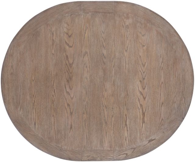 Legacy Classic Halifax Flax Round Dining Table with Java Base-3