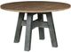 Kincaid Furniture Trails Layton Brown 52" Round Dining Table with Black Base -0