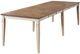 A-America® Beacon Peppercorn Dinette Rectangular Dining Table with Smokey White Base-0