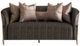 Michael Amini® Lisbon Onyx Gold Loveseat-2