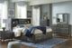 Signature Design by Ashley® Caitbrook 3-Piece Weathered Gray Queen Panel Storage Bed Set-4