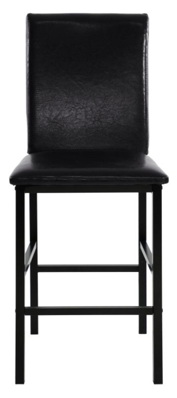 Homelegance® Tempe Black/Brown Counter Chair-2