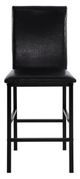 Homelegance® Tempe Black/Brown Counter Chair-2