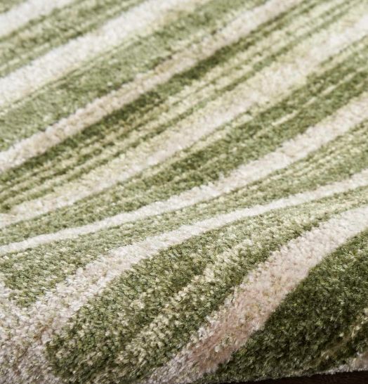 Nourison Home™ Astra Machine Washable Ivory Olive 5'x7' Area Rug-1